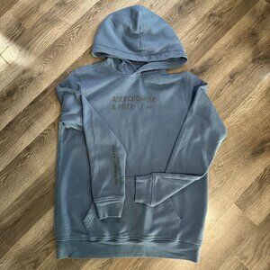 BOYS BLUE ABERCROMBIE & FITCH HOODIE